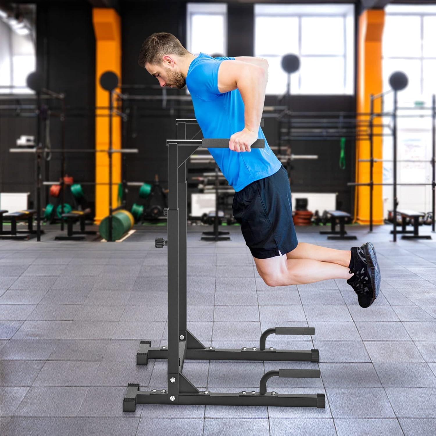 Dip Bar Parallel - Equipamento de Ginástica Doméstica: Barras Paralelas
