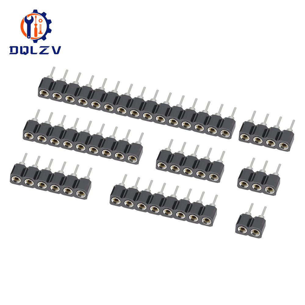 Dip Bar Parallel - 2.54mm passo única fileira fêmea smd