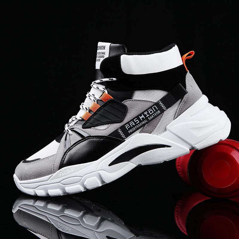 Yoga Fitness Rooms - Hightop-Sapatilhas Esportivas Masculinas, Sapatilhas de Cima