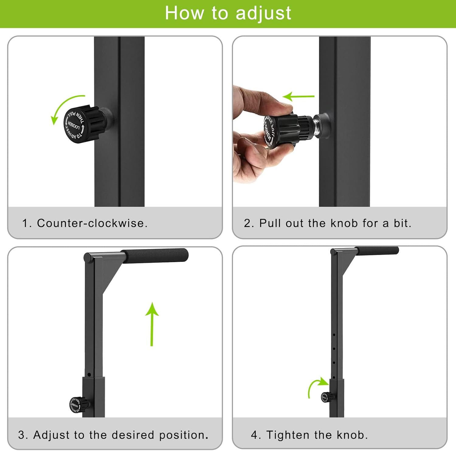 Dip Bar Parallel - Equipamento de Fitness Multifuncional em Aço