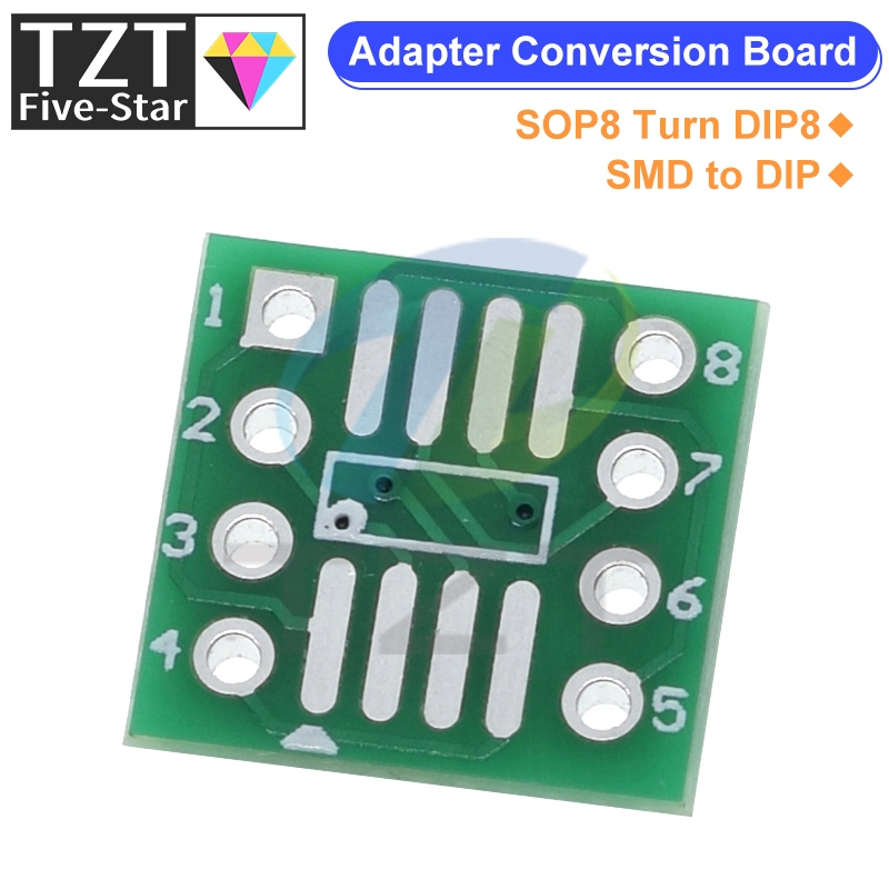 Dip Bar Parallel - SOP8 para DIP IC adaptador, conversor