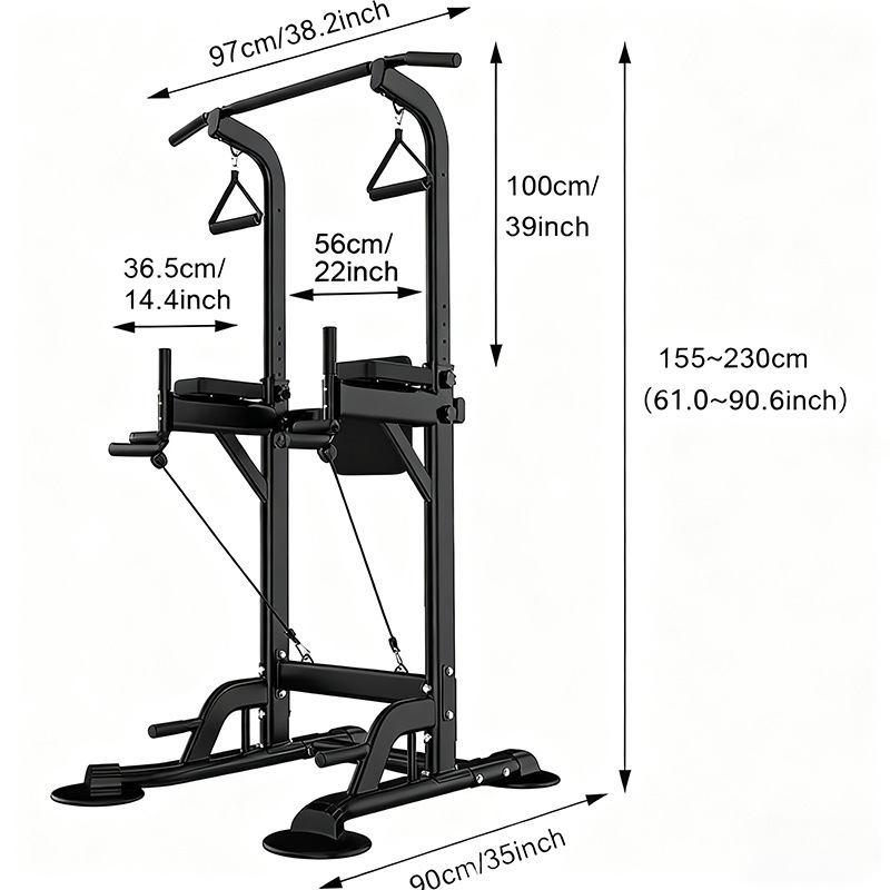 Estação de Exercícios Pull Up  - Dip Bar Parallel avaliação e preço