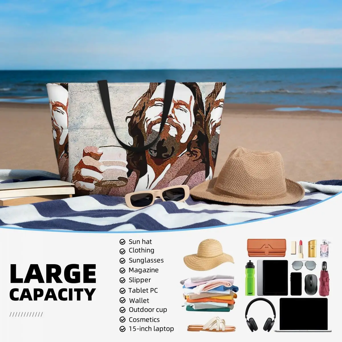 Bolsa grande Lebowski Dude Por - Yoga Fitness Dude avaliação e preço