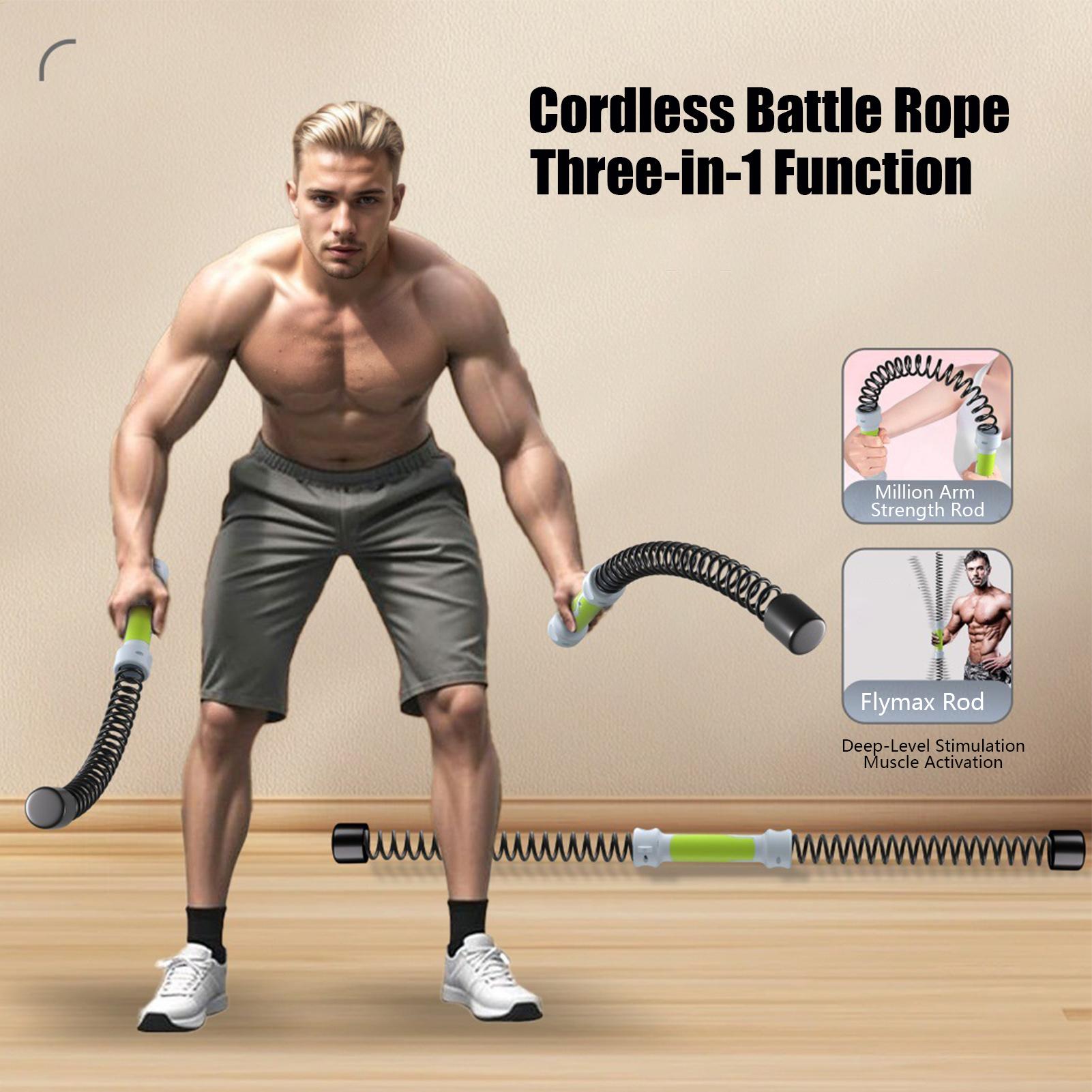 Corda de Treinamento Portátil  - Battle Rope Exercise avaliação e preço