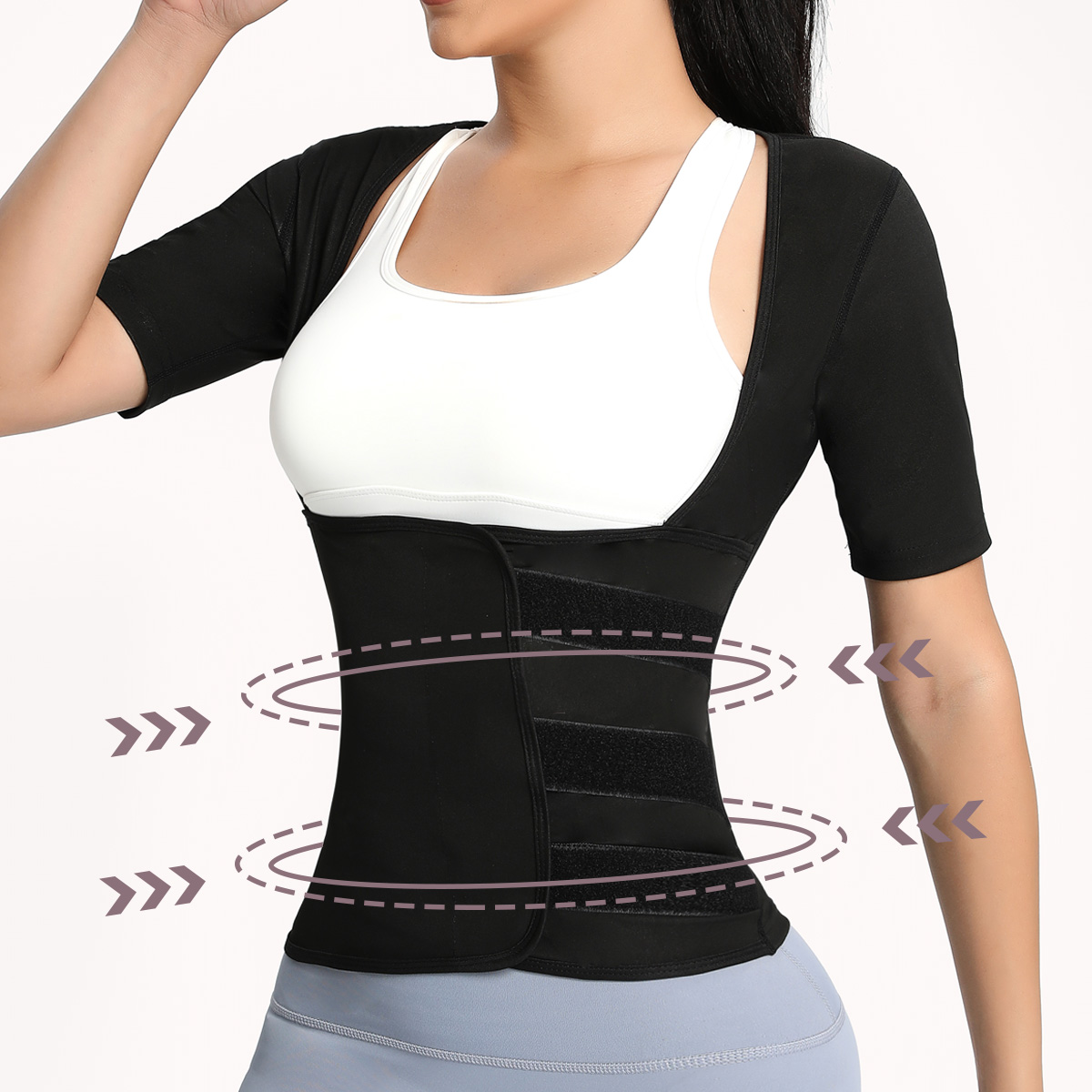 Camisa de Treino Feminina de M - Waist Trainer Women avaliação e preço