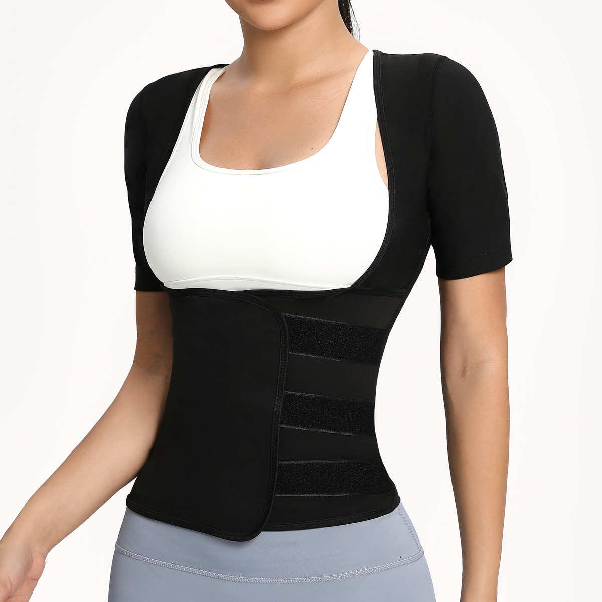 Camisa de Treino Feminina de M - Waist Trainer Women avaliação e preço