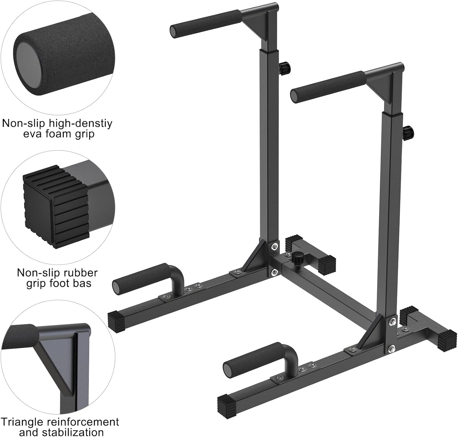 Equipamento de Fitness Multifu - Dip Bar Parallel avaliação e preço