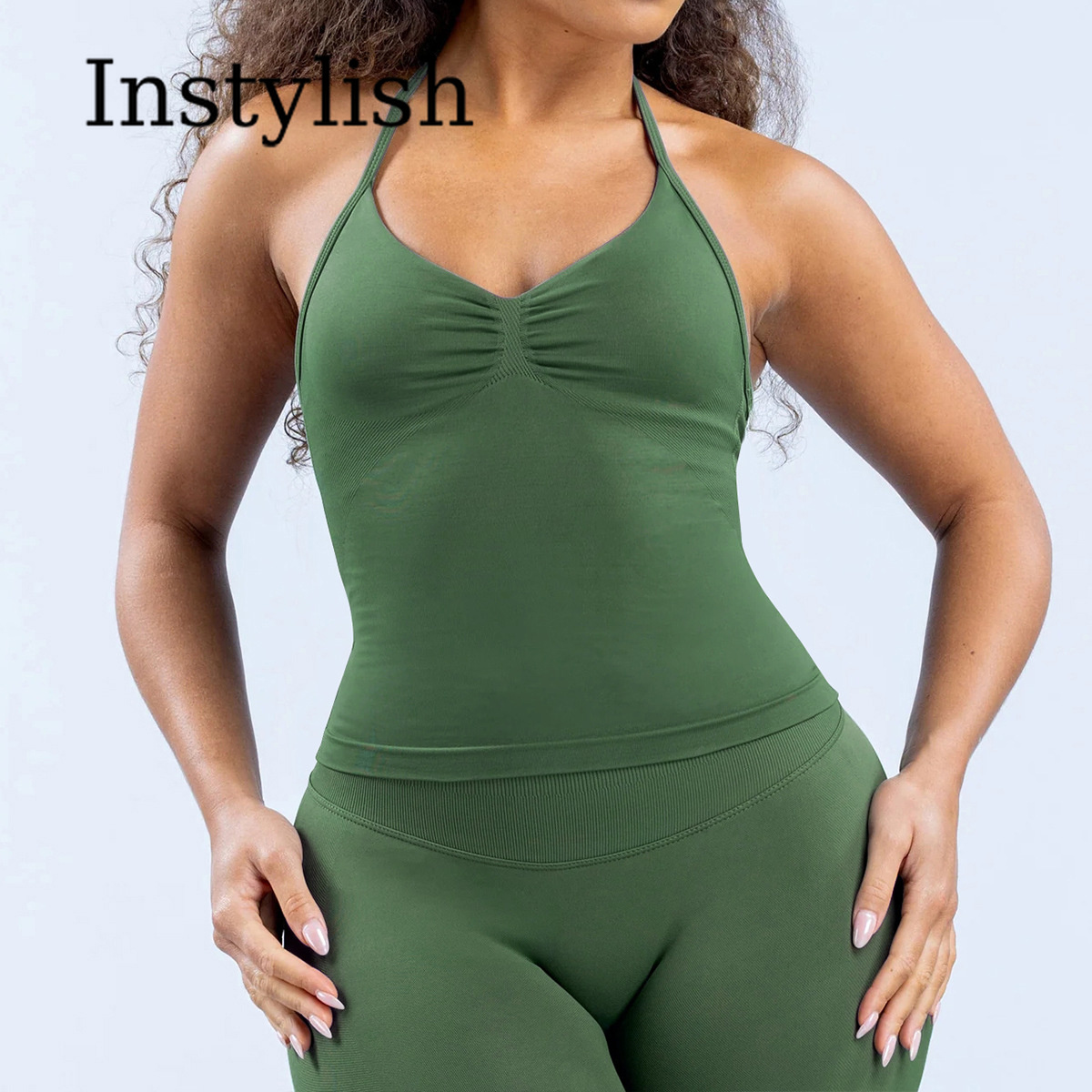 Conjunto de Yoga Sem Costura p - Yoga Fitness Yoga avaliação e preço