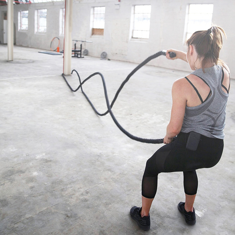 Corda de Batalha para Fitness  - Battle Rope Exercise avaliação e preço