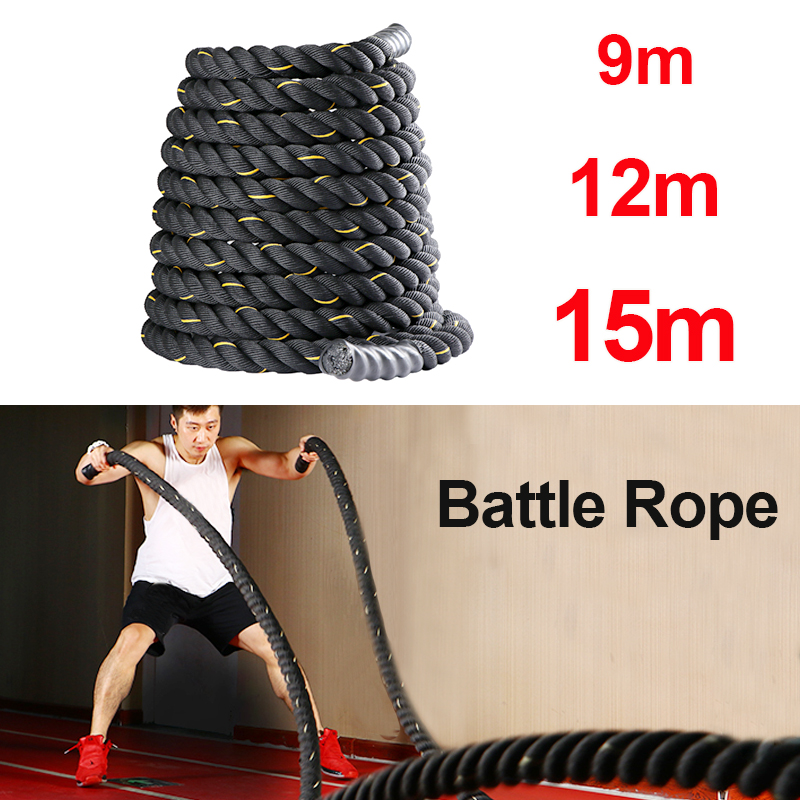 Corda de Batalha para Fitness  - Battle Rope Exercise avaliação e preço